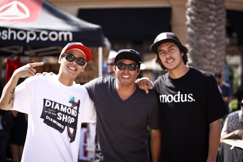Brent Futagaki with the crew at an Active Ride Shop charity event